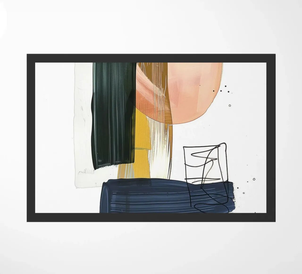 A vase doormat by LeDieg