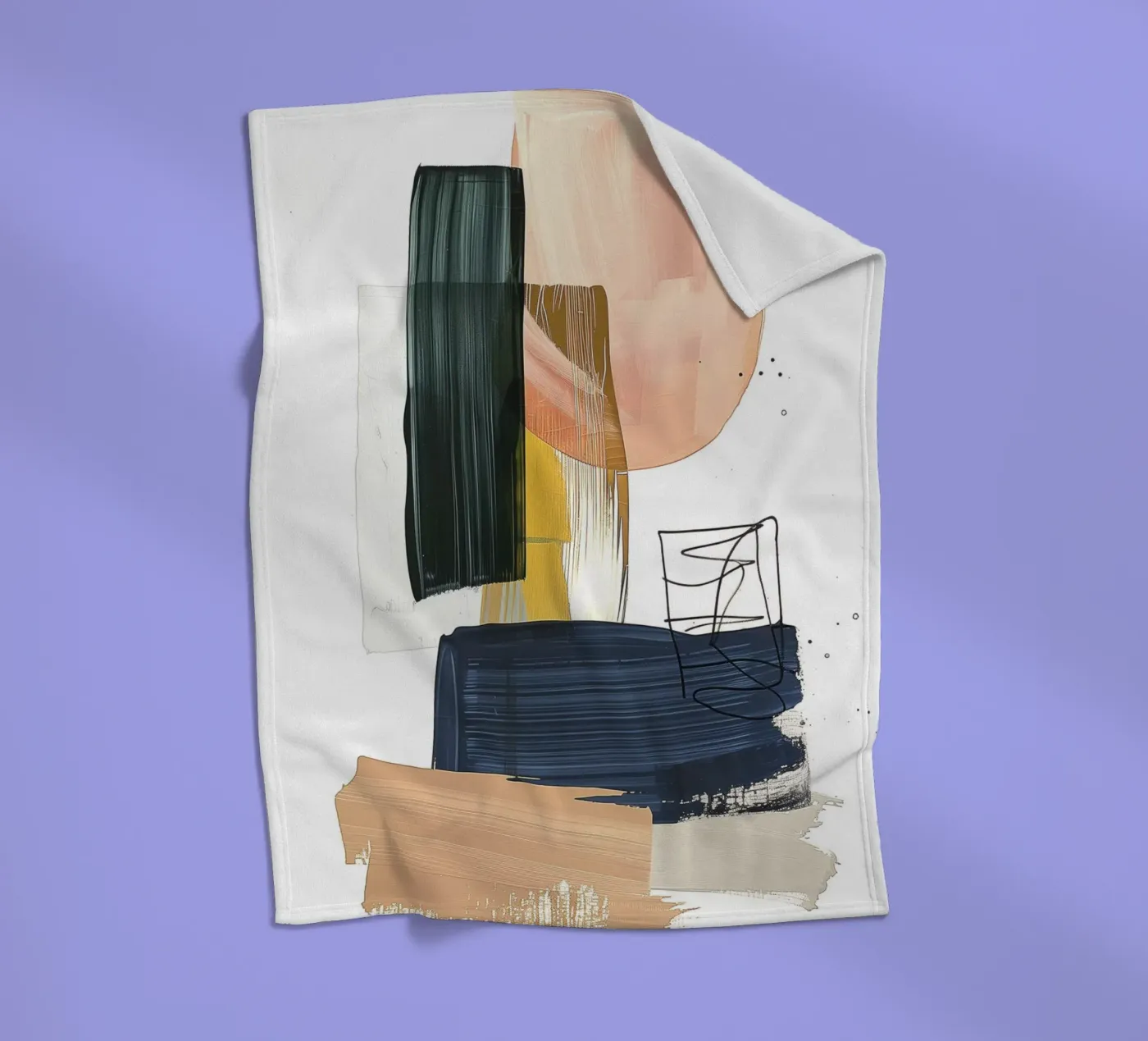 A vase fleecedeken van LeDieg