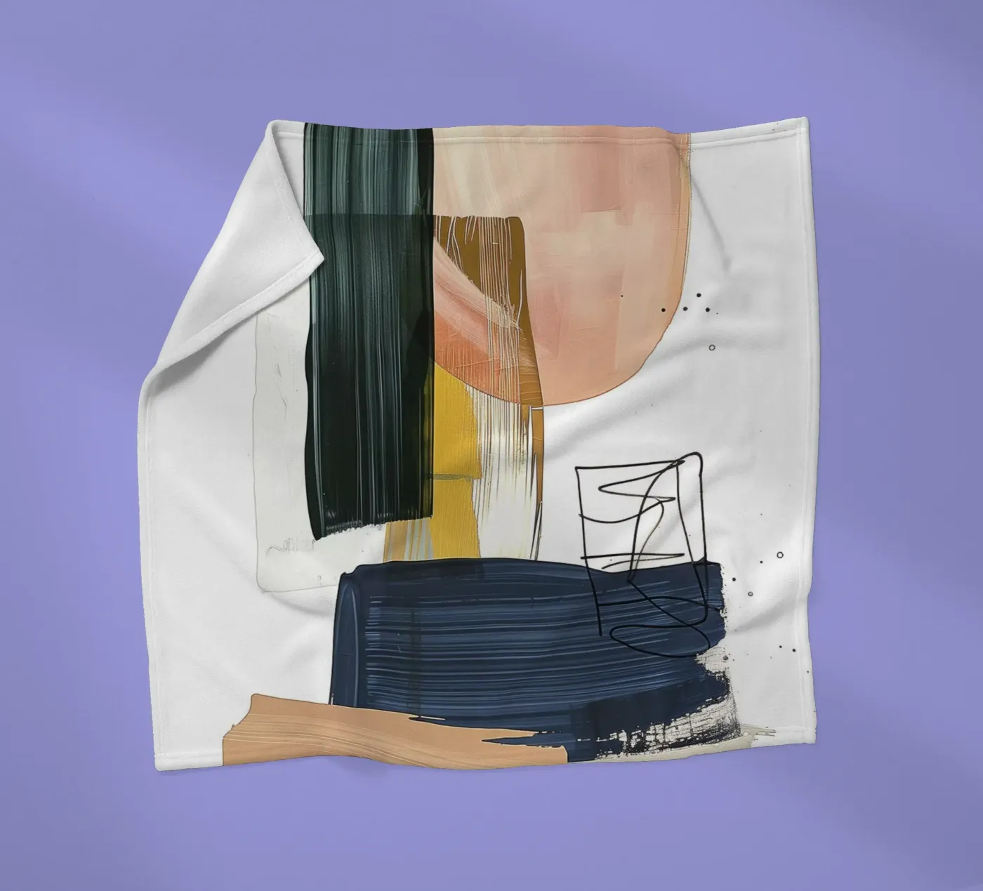 A vase fleecedeken van LeDieg