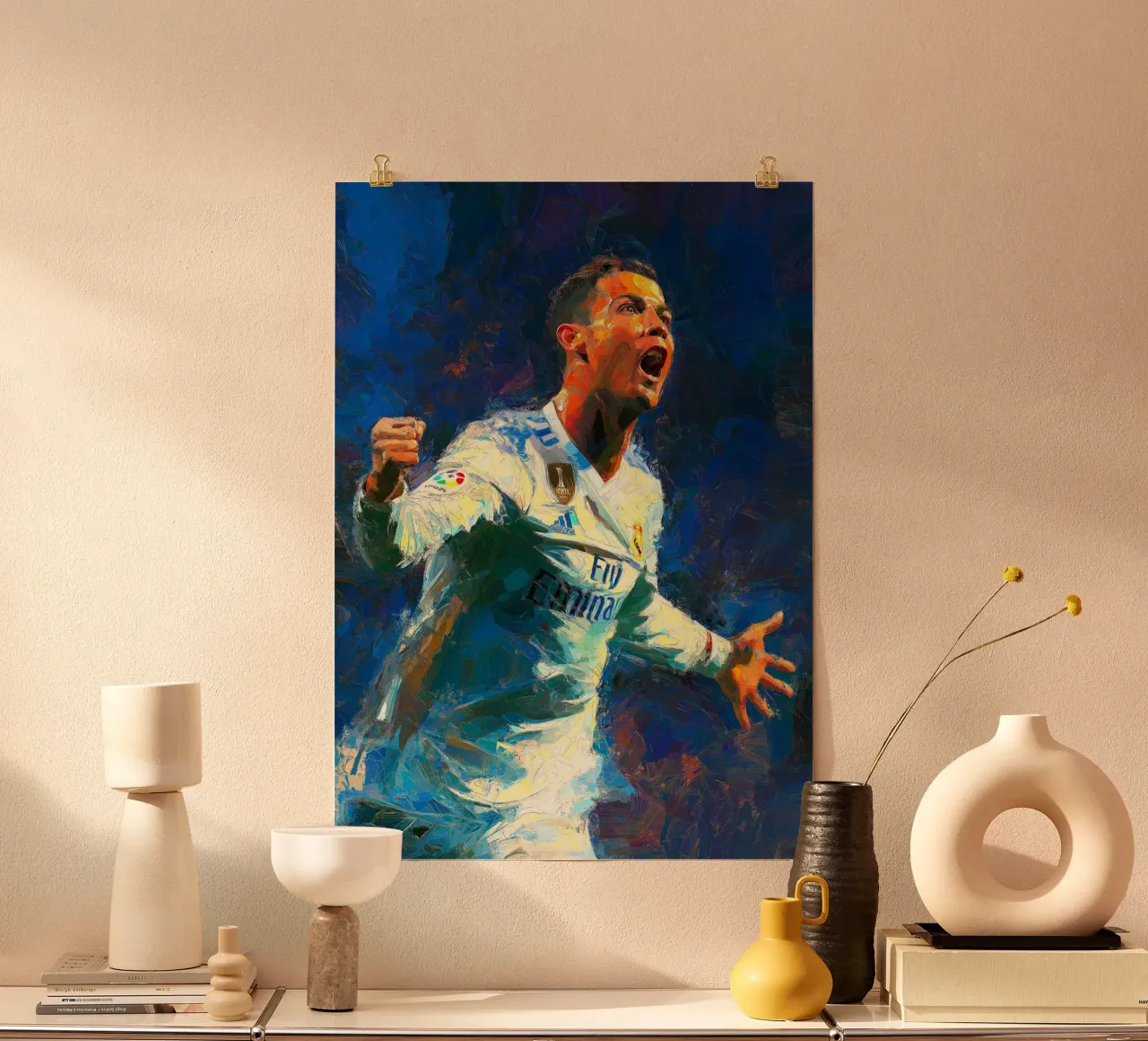 Cristiano Ronaldo CR7 poster da Fleur de Lys
