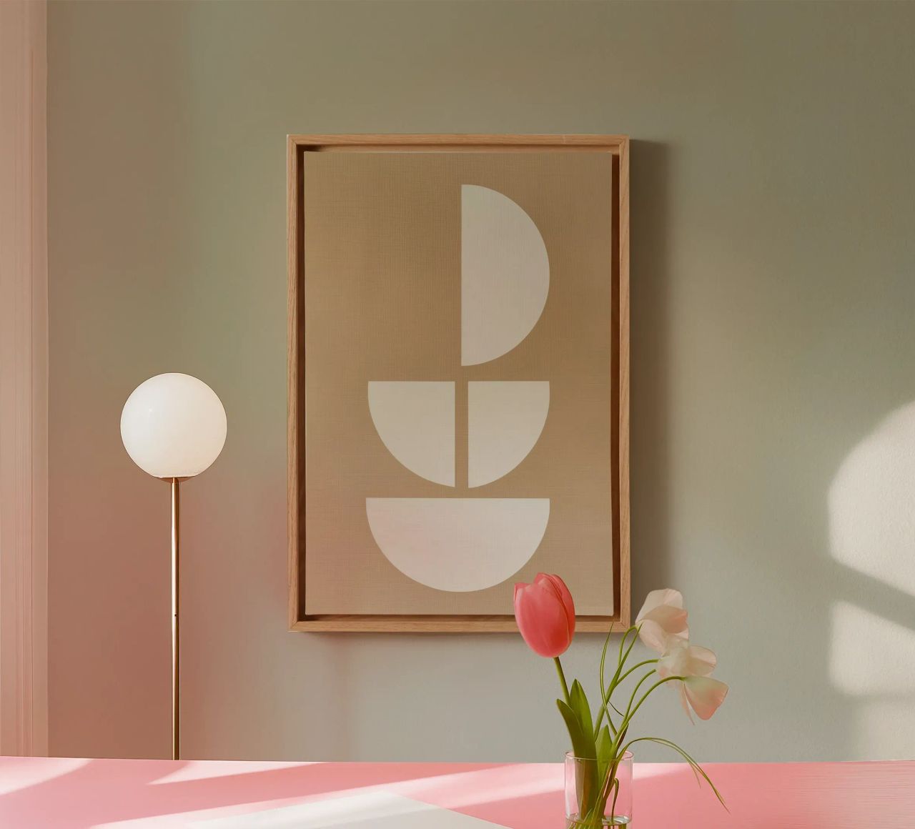 4 moons Leinwand von LeDieg