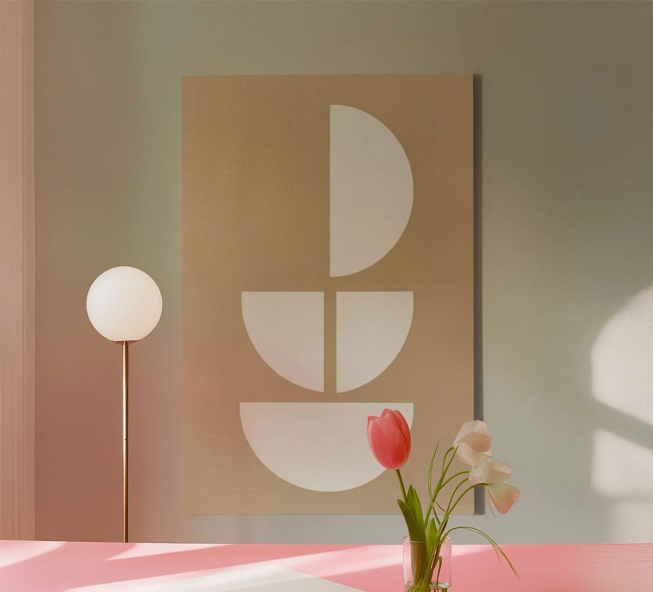 4 moons Leinwand von LeDieg