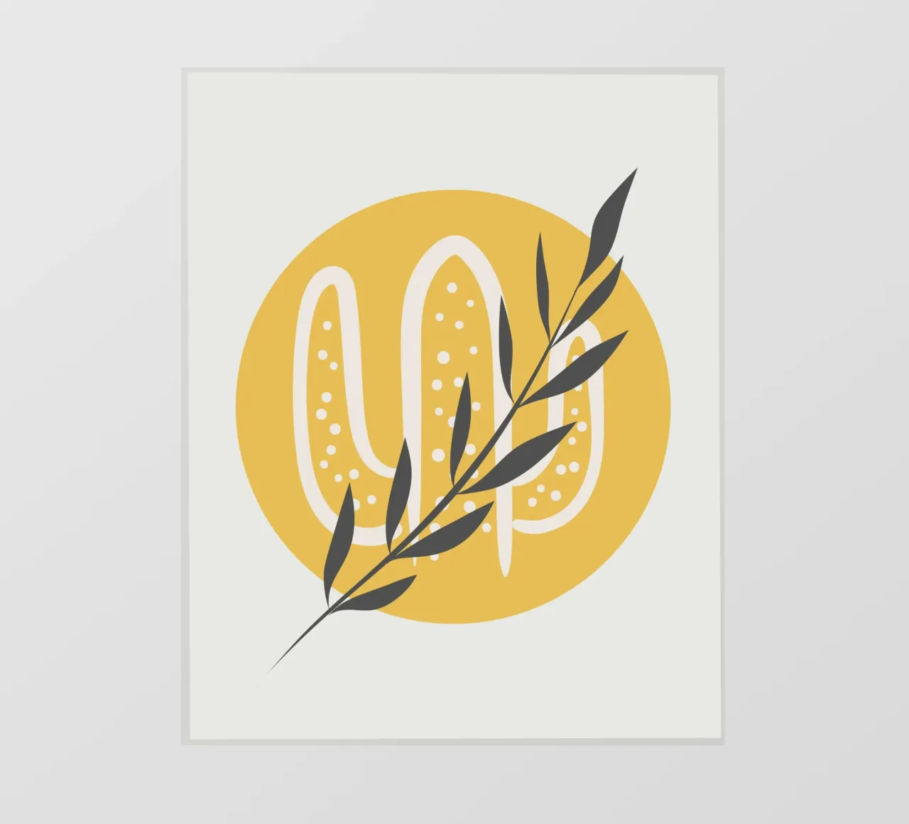 Cactus Boho pellicola backlit da Little Dean