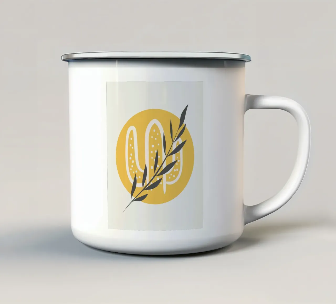 Cactus Boho tazza in smalto da Little Dean