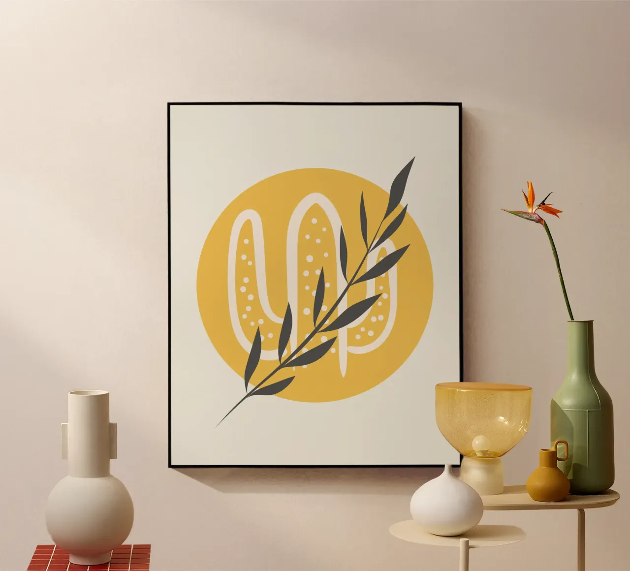 Cactus Boho plexiglass da Little Dean