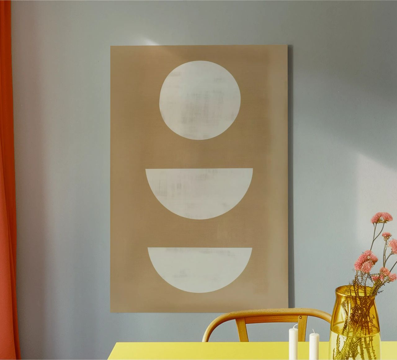 3 moons Leinwand von LeDieg