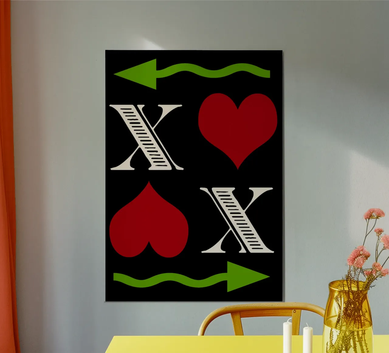 Valentines Hugs and kisses poster da TijanaArtStudio88