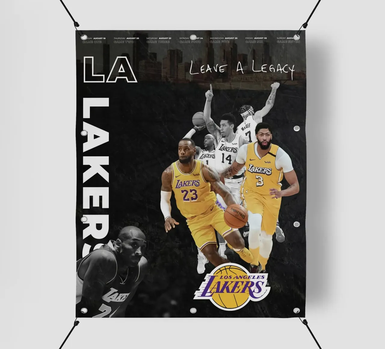 Poster La Lackers telo in pvc da FAKE ARTWORK STORE