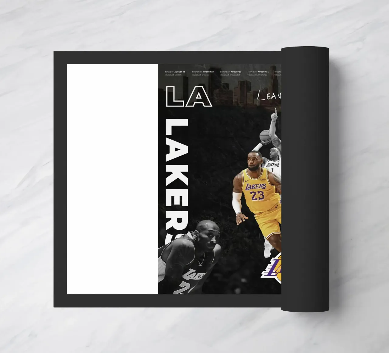 Poster La Lackers zerbino da FAKE ARTWORK STORE