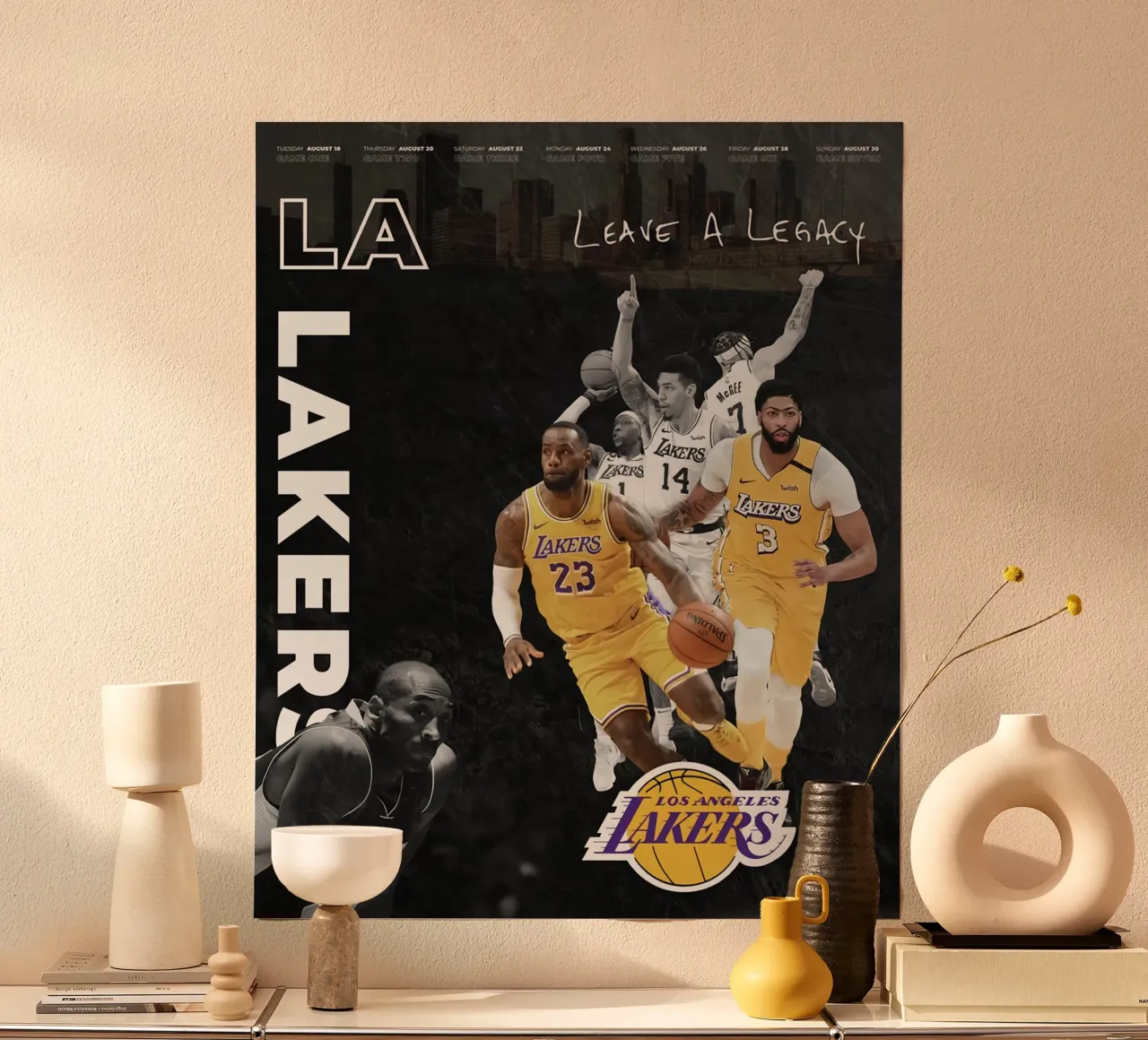 Poster La Lackers poster con telaio in plastica da FAKE ARTWORK STORE