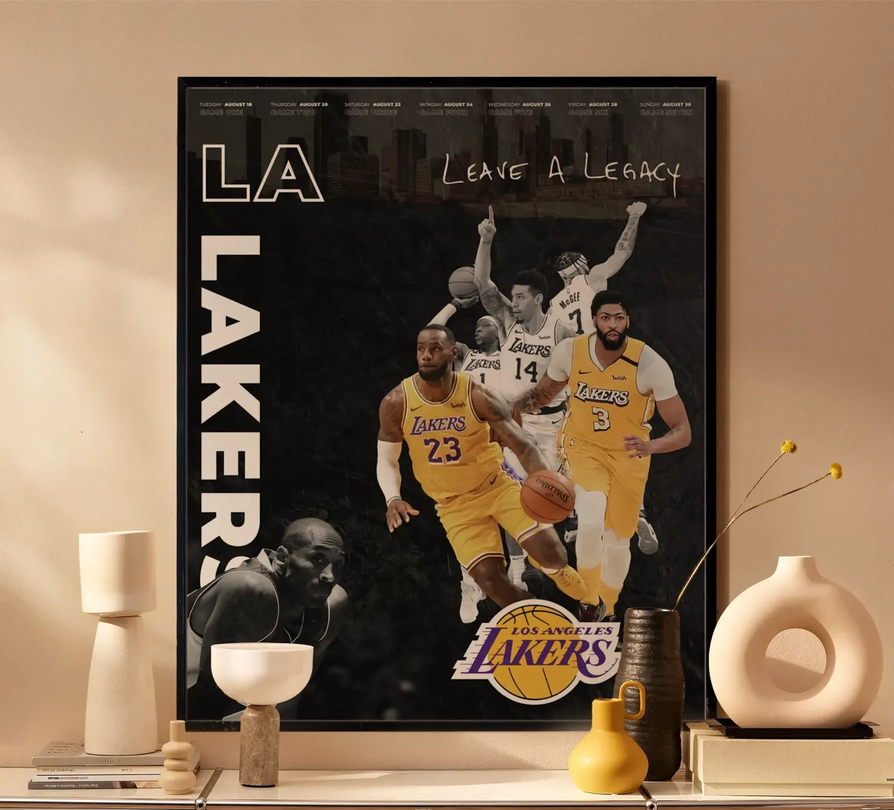 Poster La Lackers poster con telaio in plastica da FAKE ARTWORK STORE
