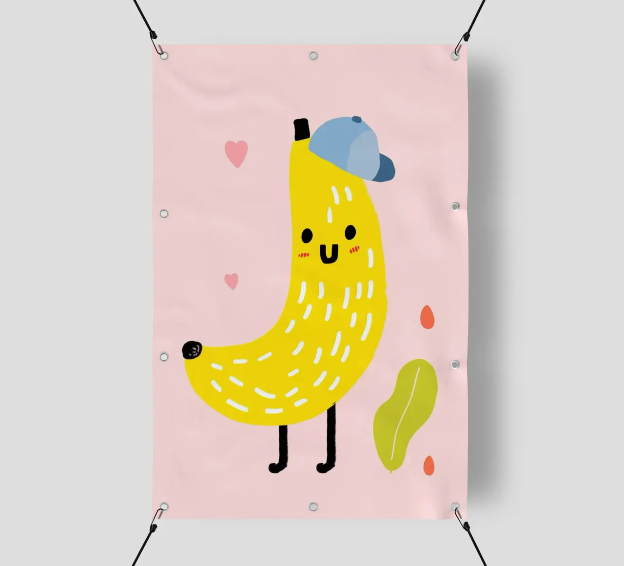 Mr Banano telo in pvc da LeDieg