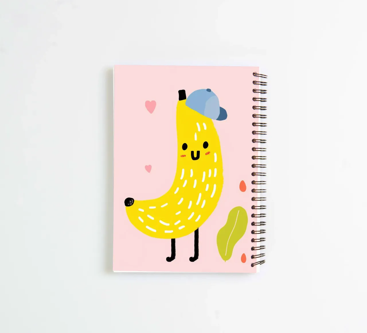 Mr Banano spiral notebook by LeDieg