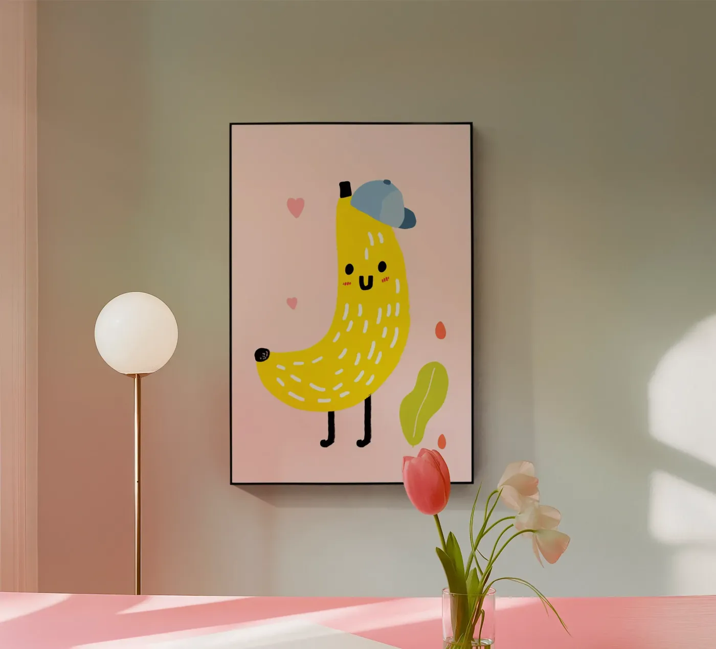 Mr Banano plexiglas de LeDieg