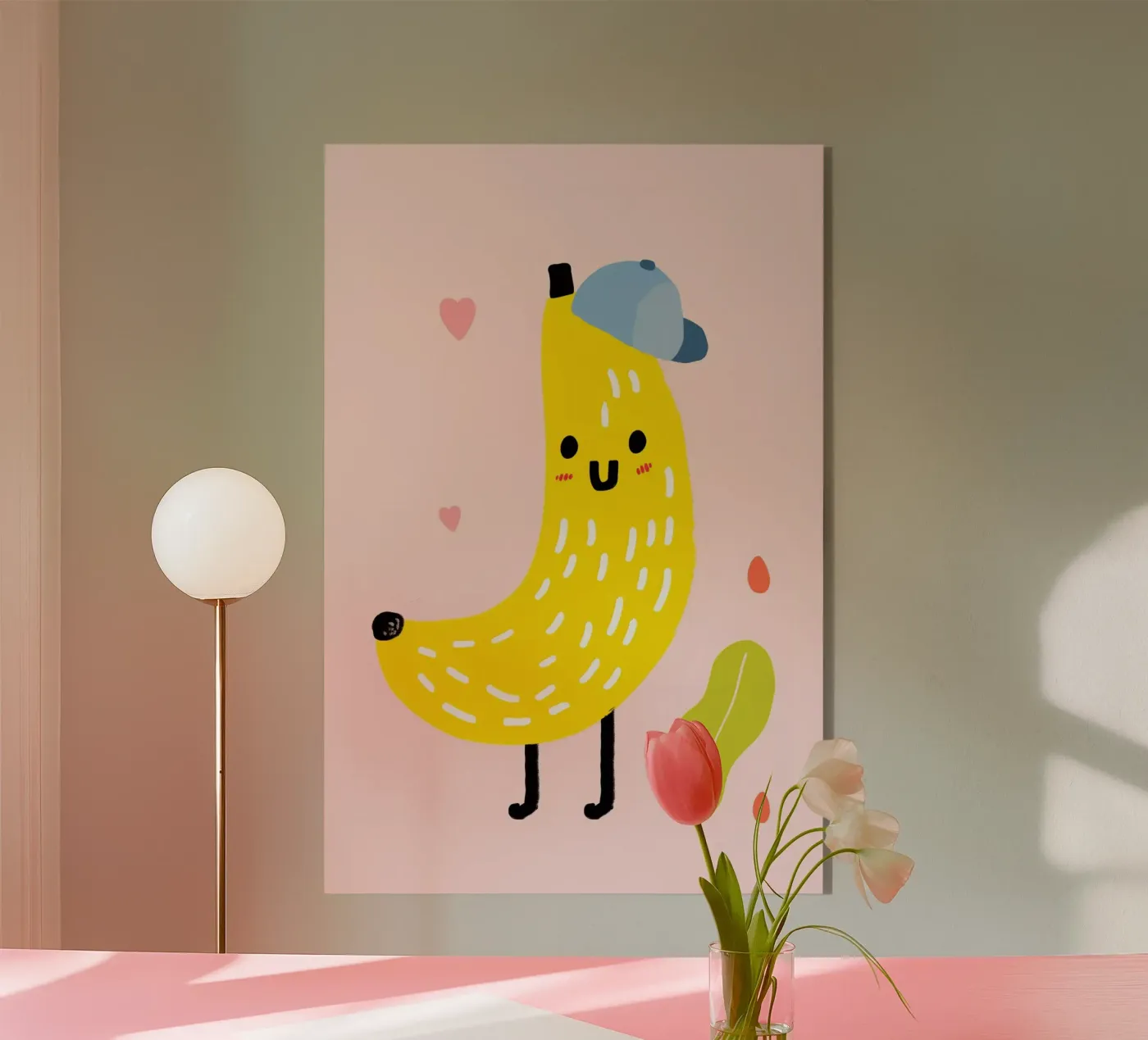 Mr Banano plexiglas de LeDieg