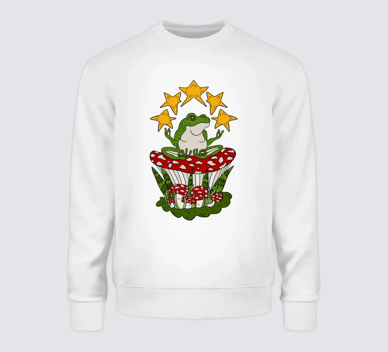 Zen frog felpa da TijanaArtStudio88