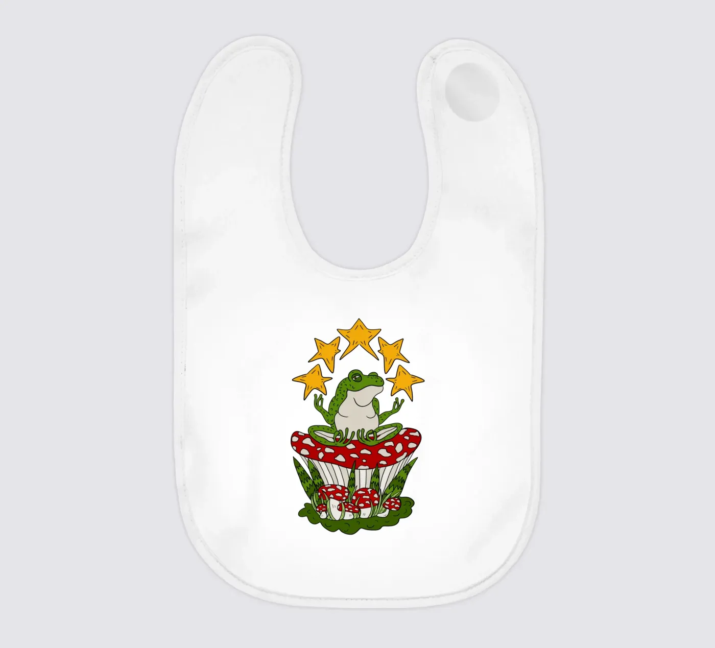 Zen frog bavaglino da TijanaArtStudio88