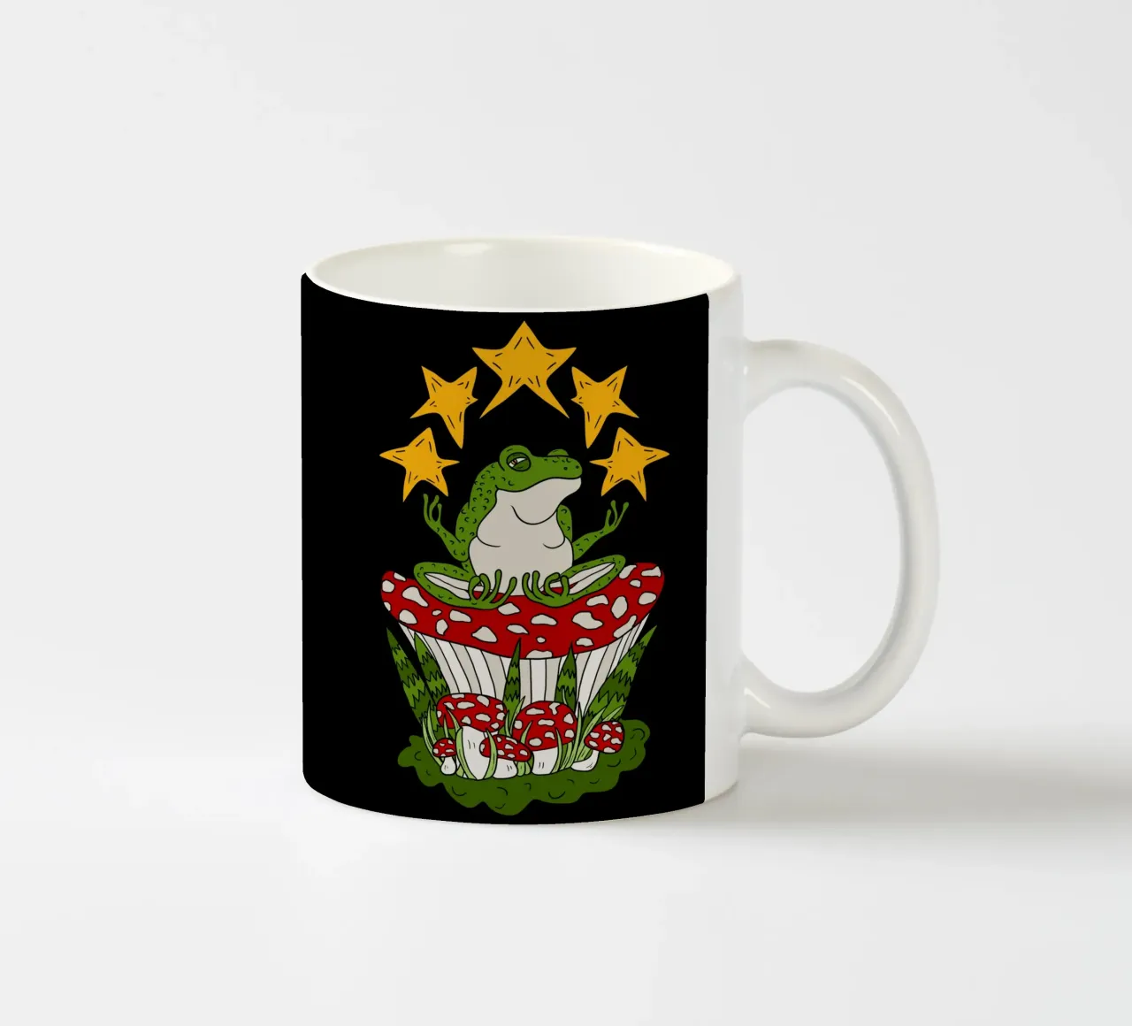 Zen frog tazza in ceramica da TijanaArtStudio88