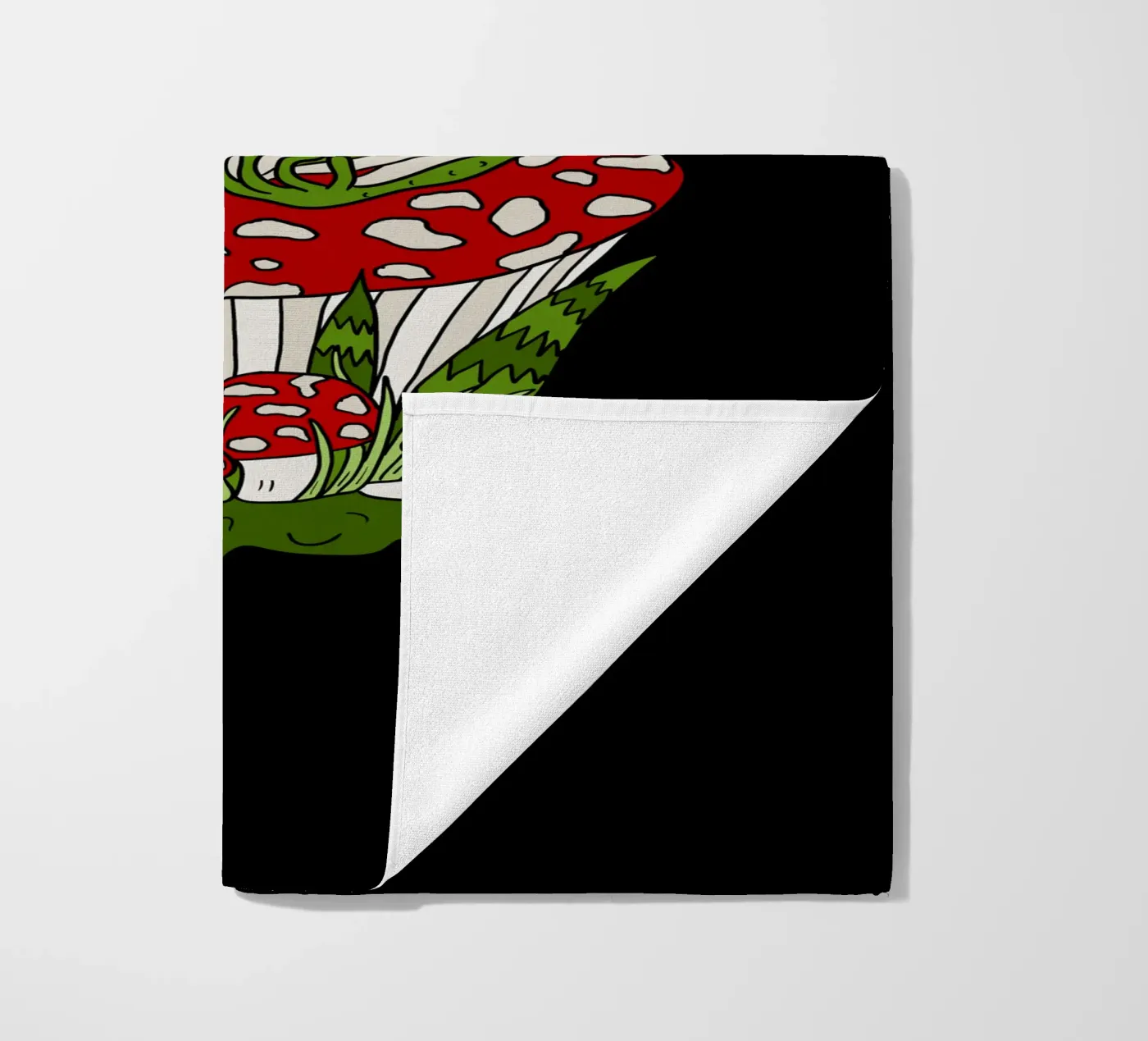 Zen frog strandhanddoek van TijanaArtStudio88
