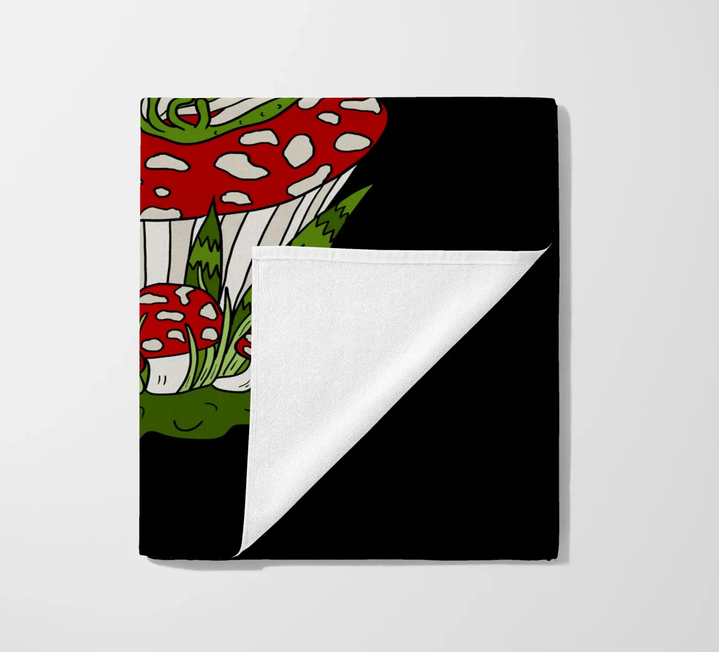 Zen frog strandhanddoek van TijanaArtStudio88