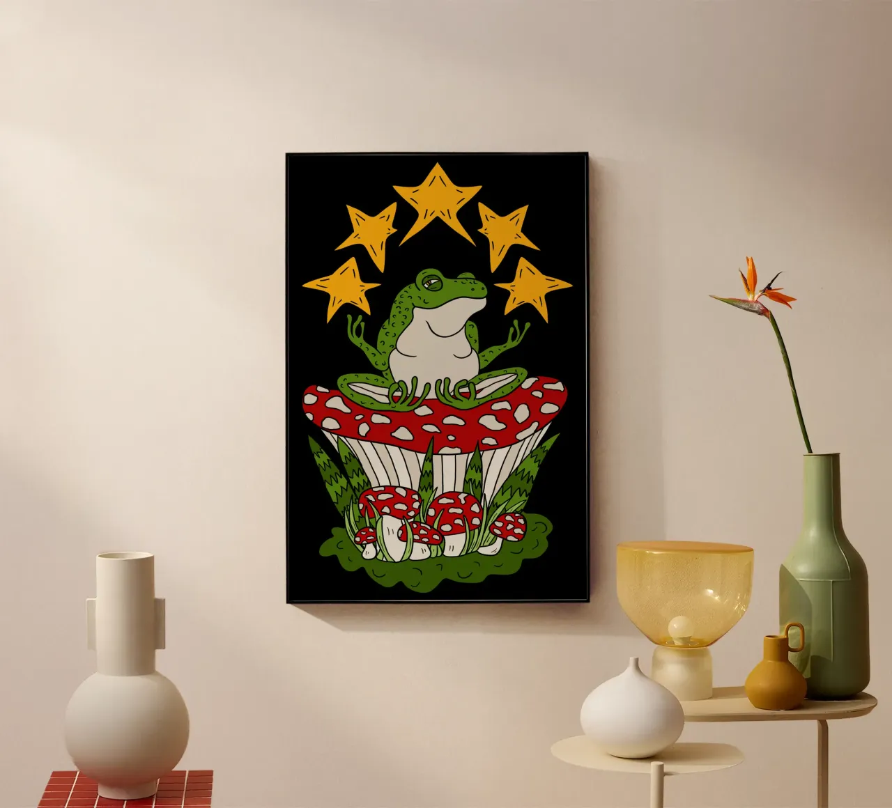 Zen frog plexiglass da TijanaArtStudio88