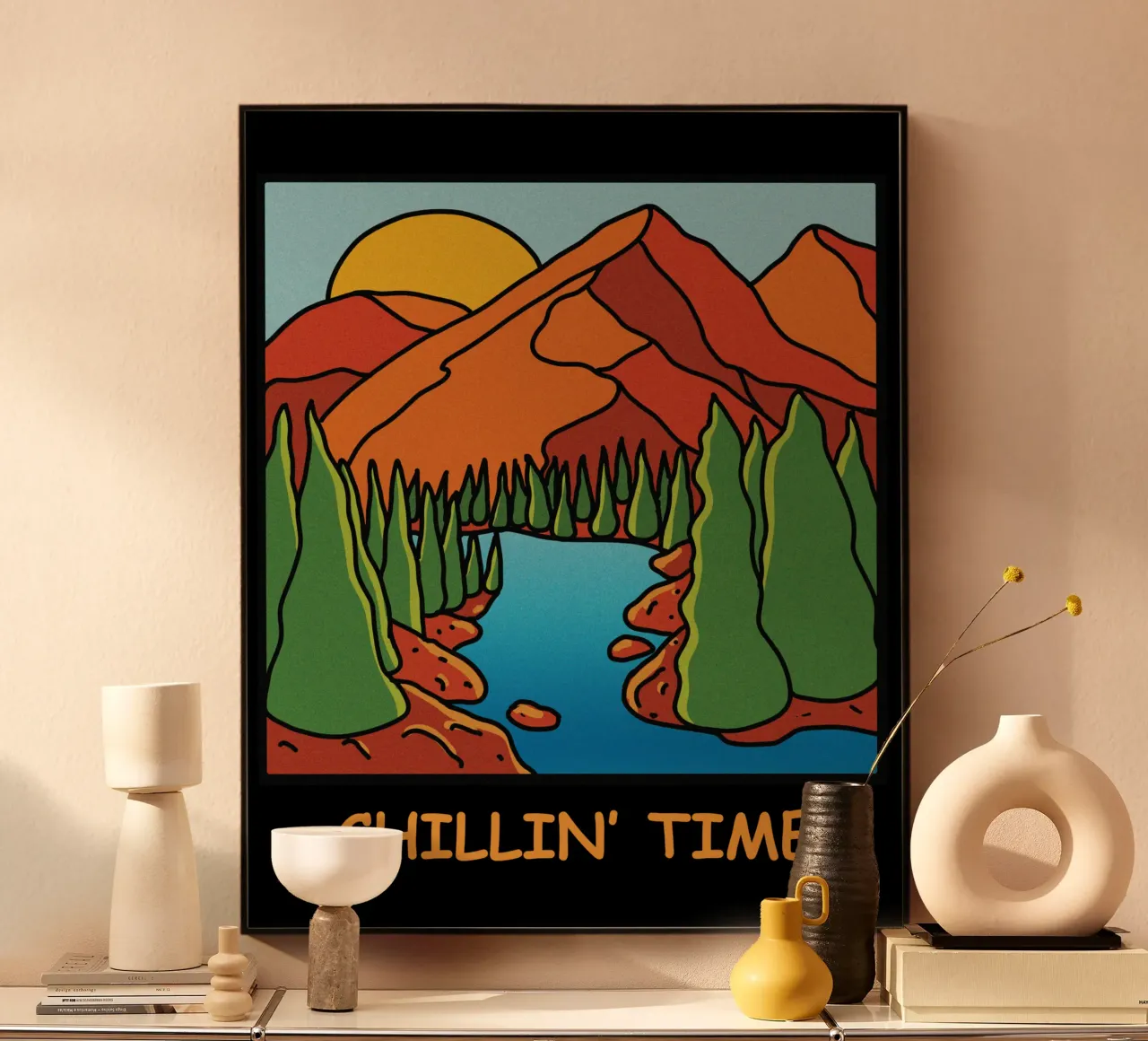 Chilling time plexiglass da TijanaArtStudio88