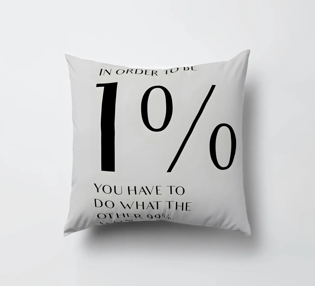 to be 1% cuscino da Type & Tape