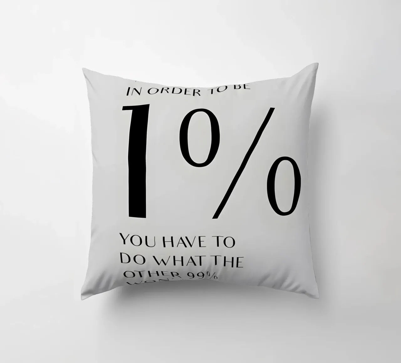 to be 1% cuscino da Type & Tape