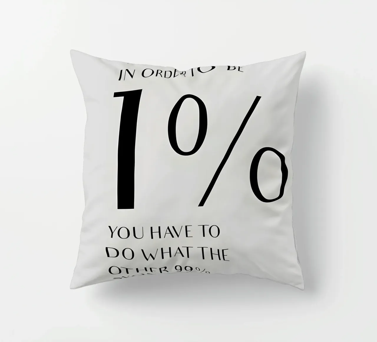 to be 1% cuscino da Type & Tape
