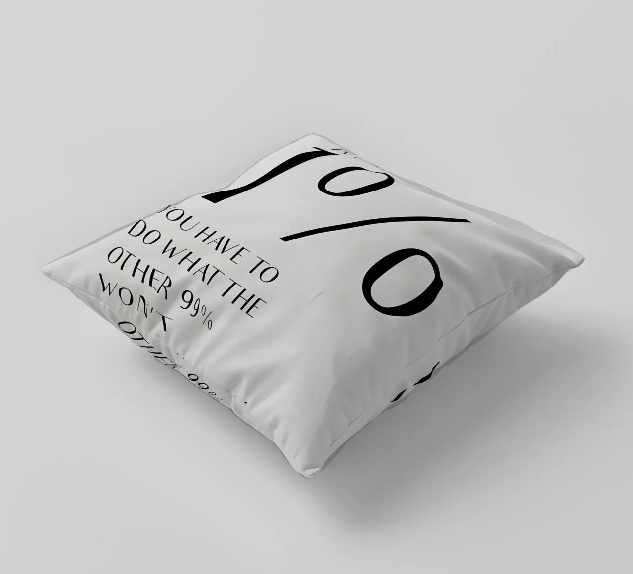 to be 1% cuscino da Type & Tape