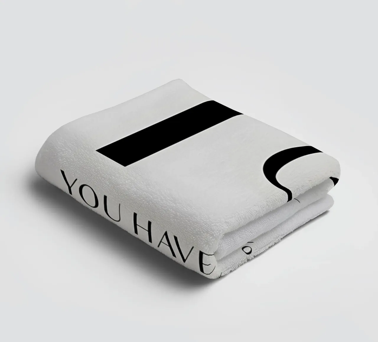 to be 1% asciugamano da bagno da Type & Tape