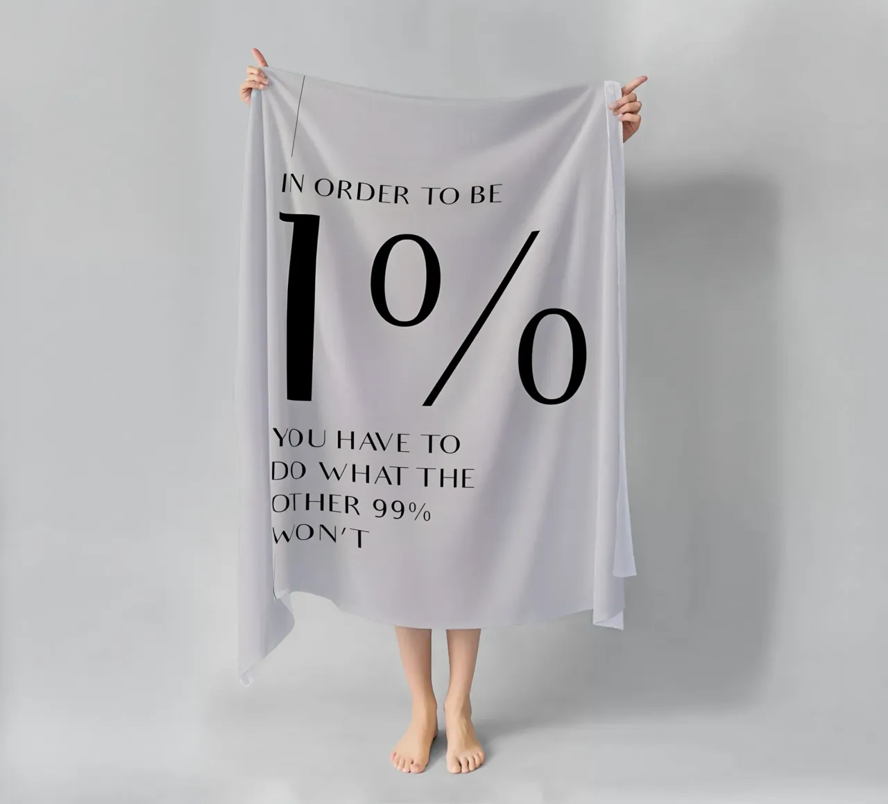 to be 1% telo mare da Type & Tape
