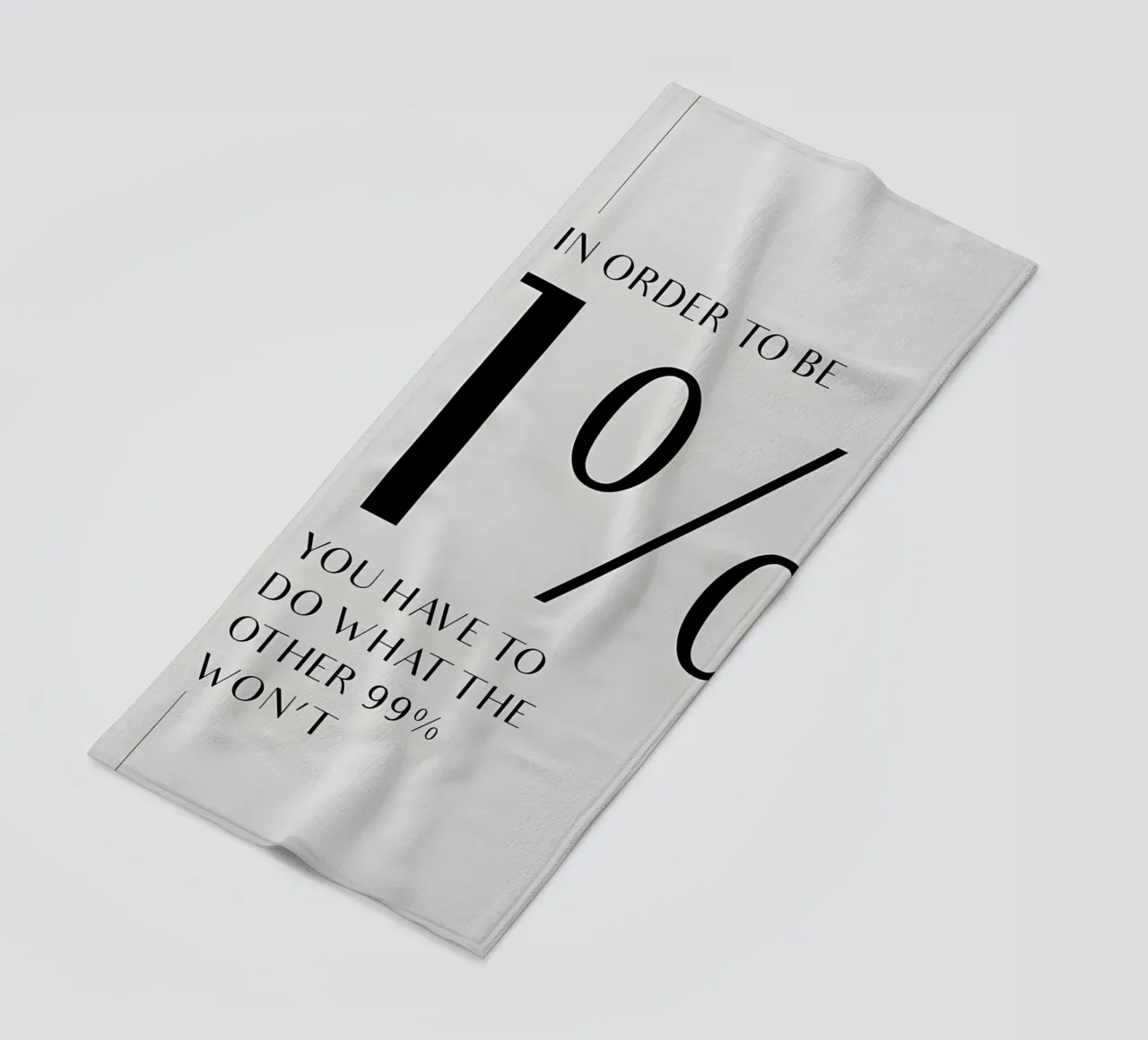 to be 1% telo mare da Type & Tape