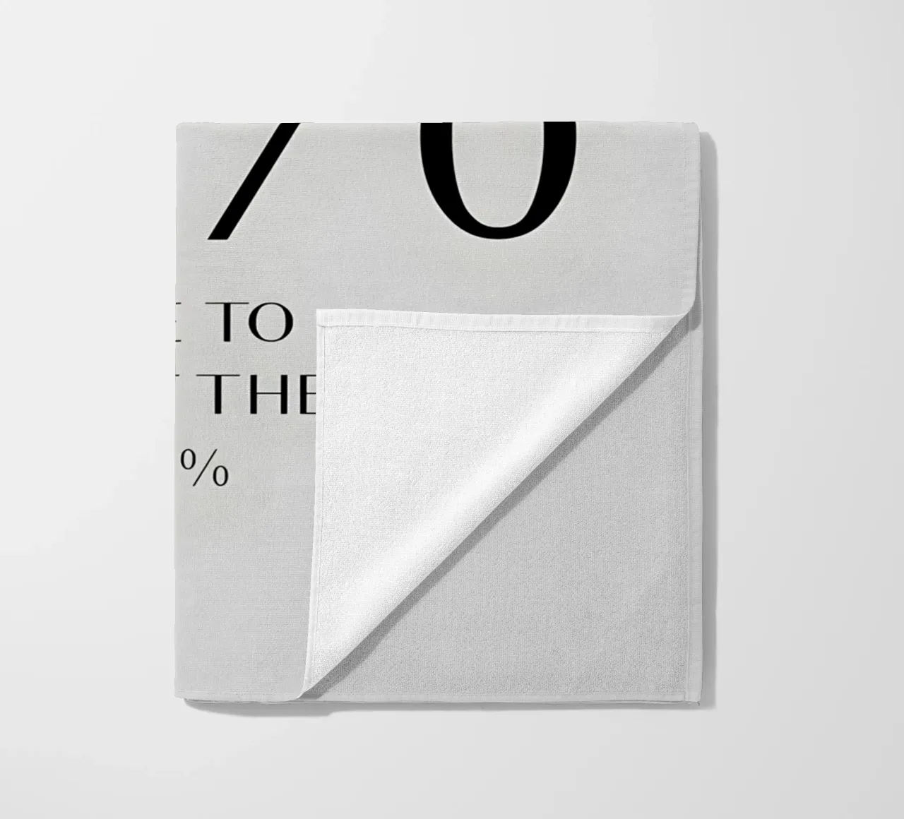 to be 1% telo mare da Type & Tape