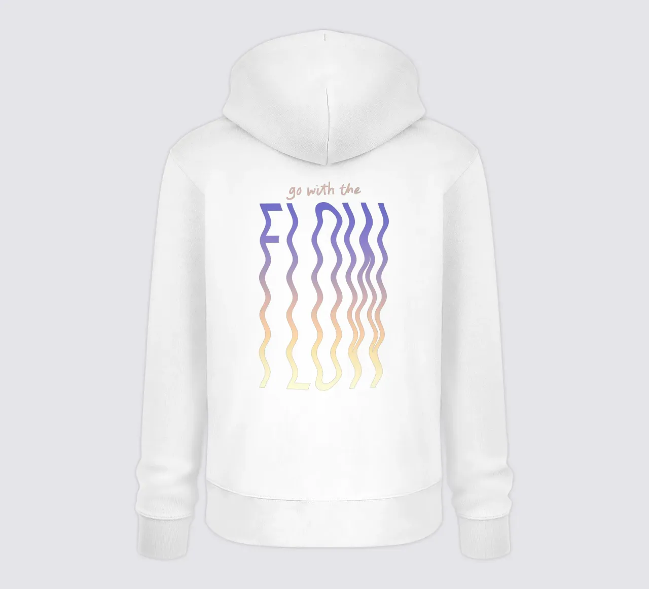 Go with the flow hoodie by Le club Club