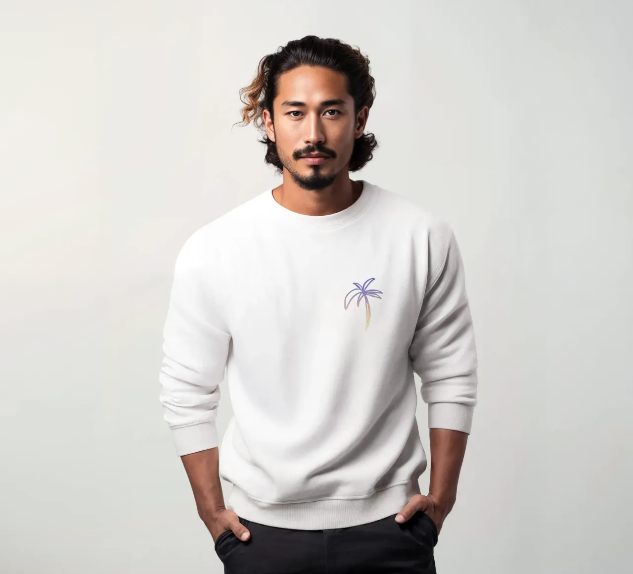 Go with the flow Sweatshirt von Le club Club