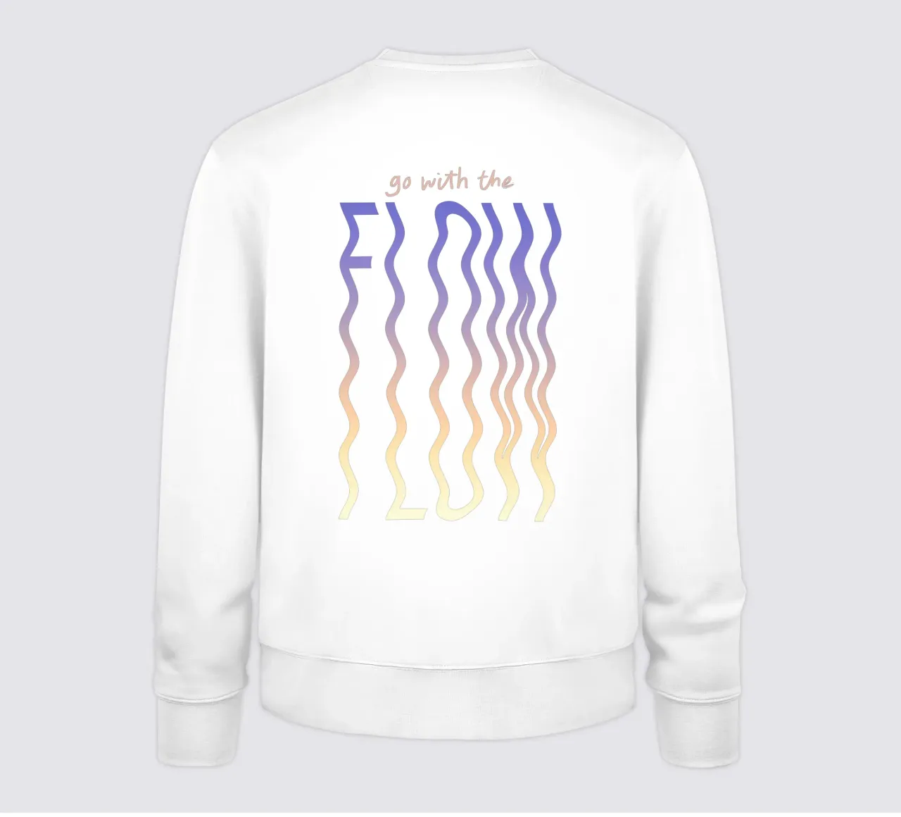 Go with the flow Sweatshirt von Le club Club