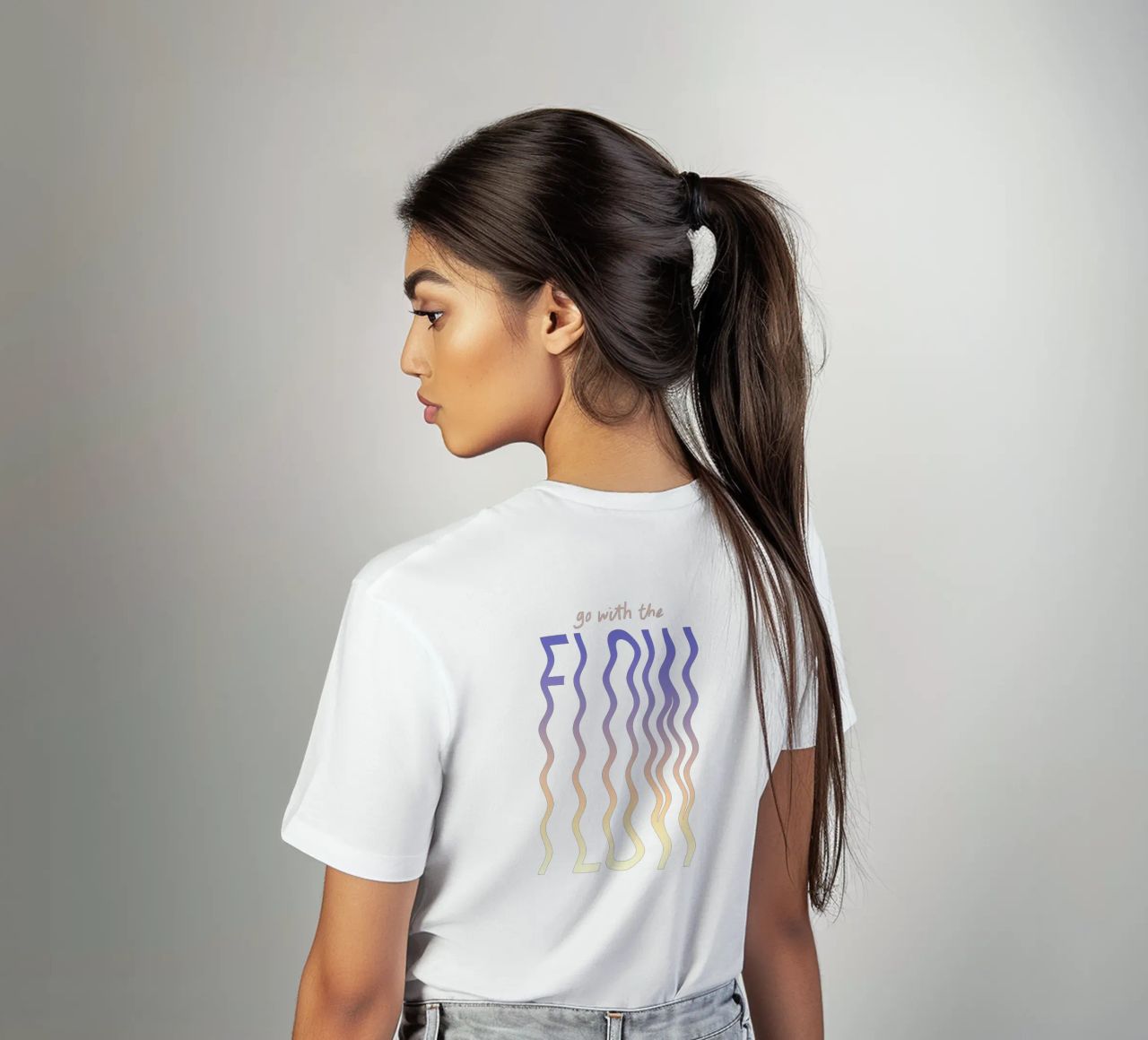Go with the flow t-shirt da Le club Club