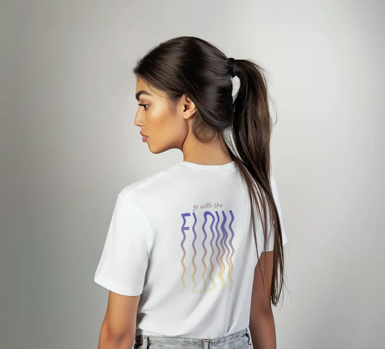 Go with the flow t-shirt de Le club Club