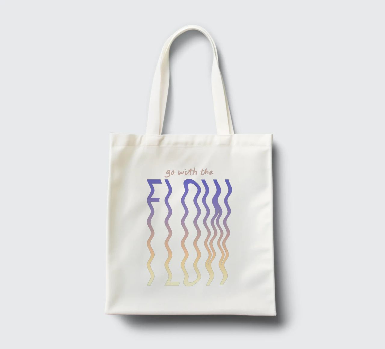 Go with the flow borsa in juta da Le club Club