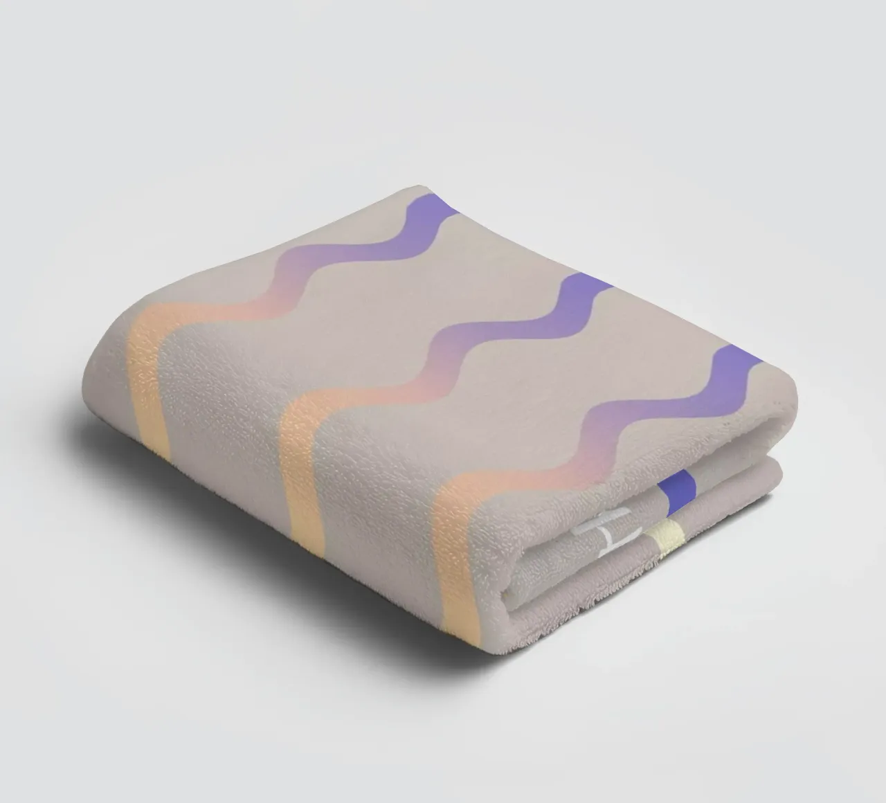 Go with the flow towel by Le club Club