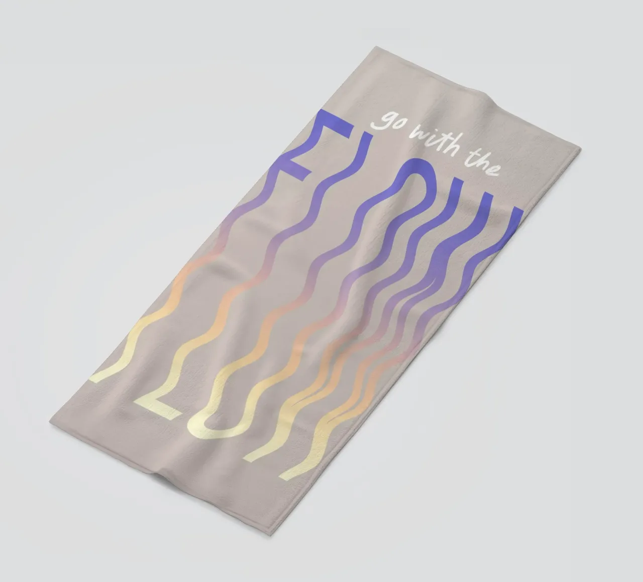Go with the flow serviette de plage de Le club Club