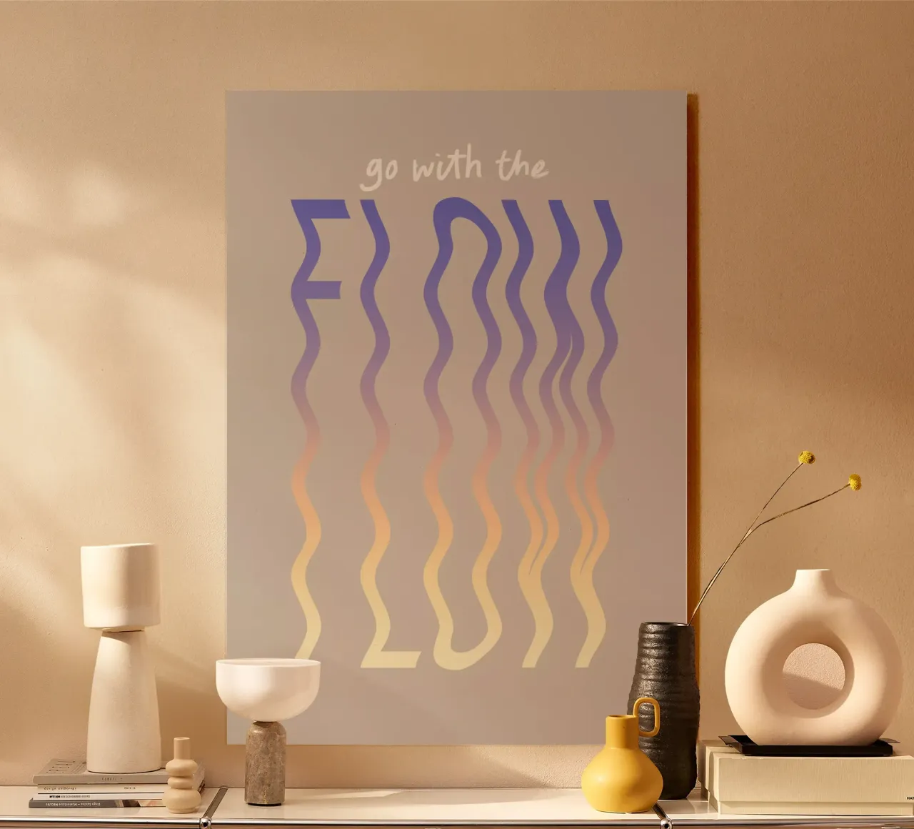 Go with the flow plexiglas de Le club Club