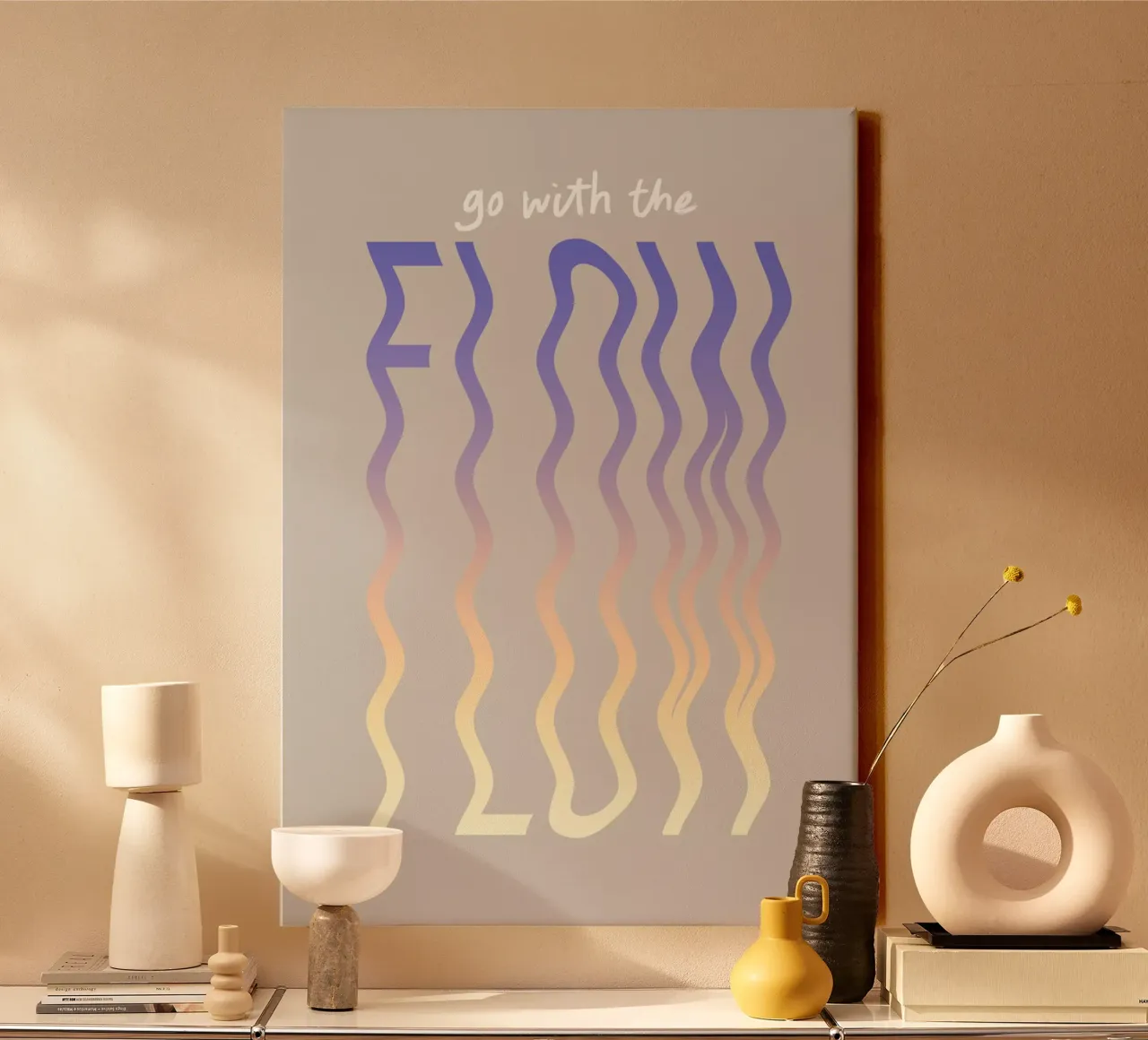 Go with the flow tela da Le club Club