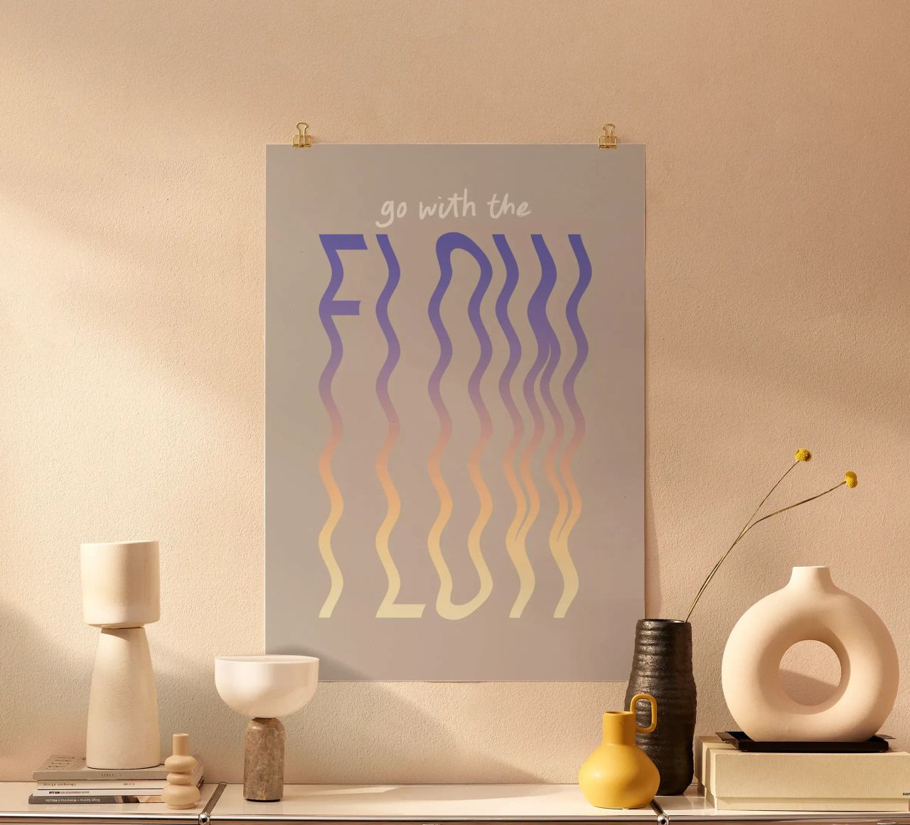 Go with the flow carta hahnemühle da Le club Club