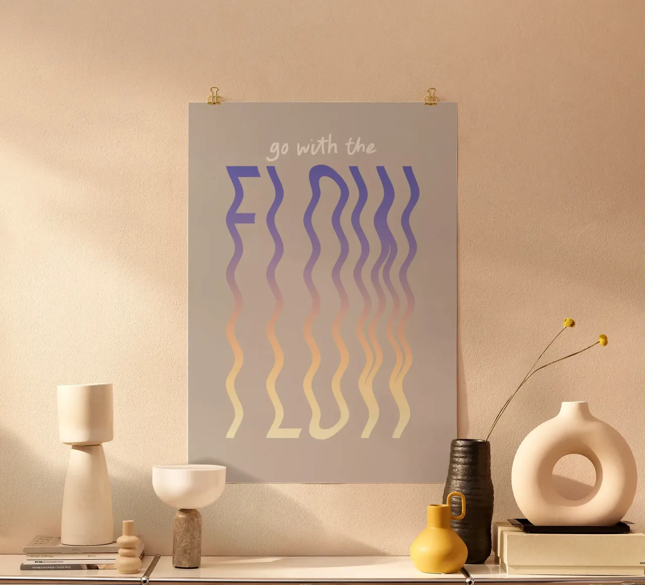 Go with the flow carta hahnemühle da Le club Club