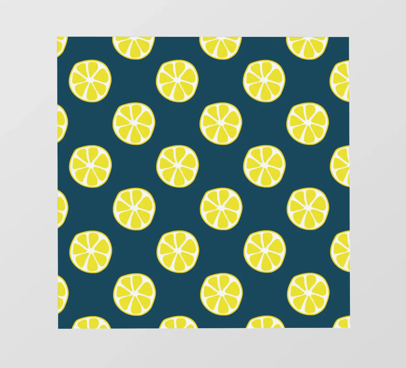 Lemon pattern Backlit Folie von Little Dean