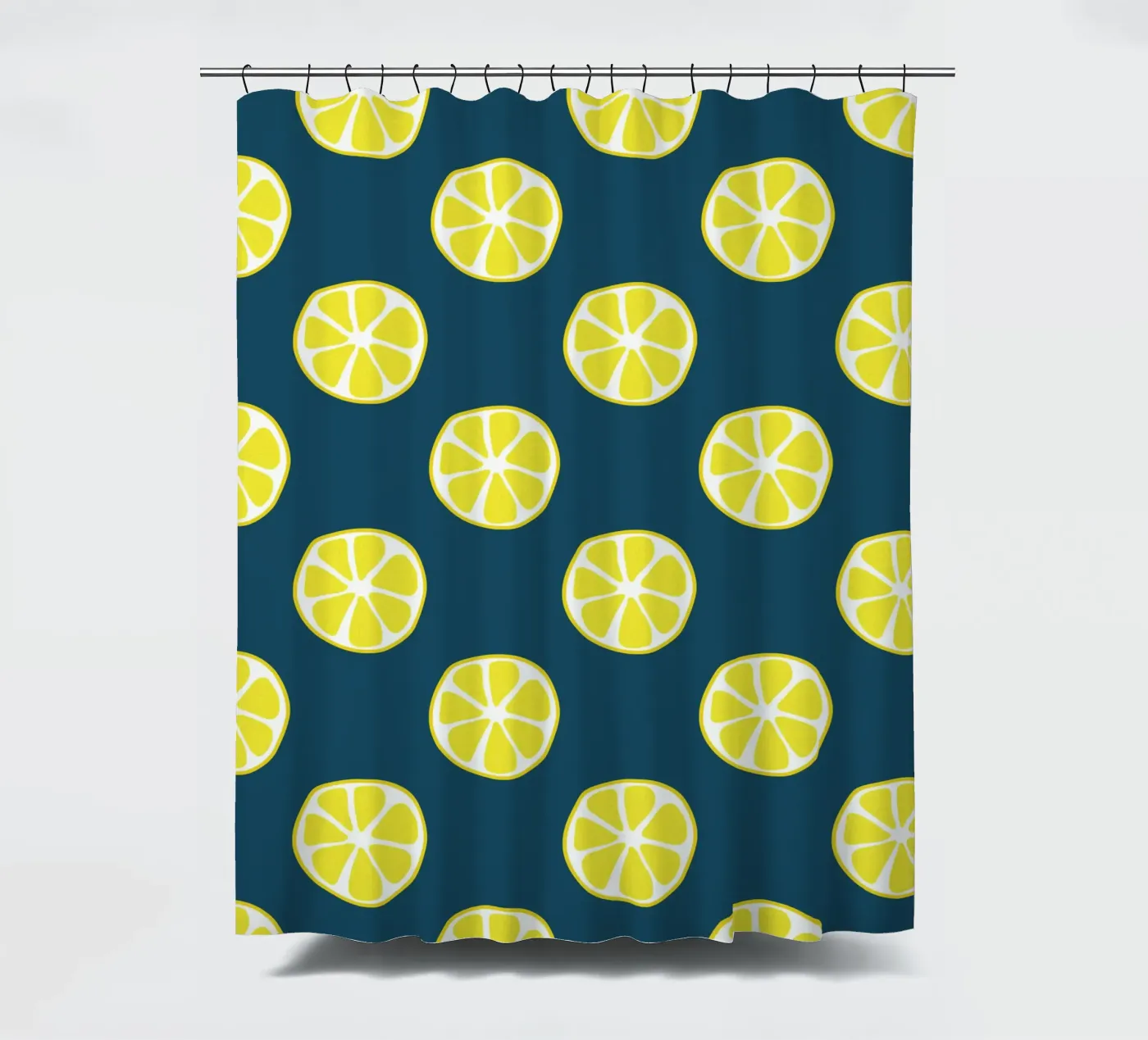 Lemon pattern Duschvorhang von Little Dean