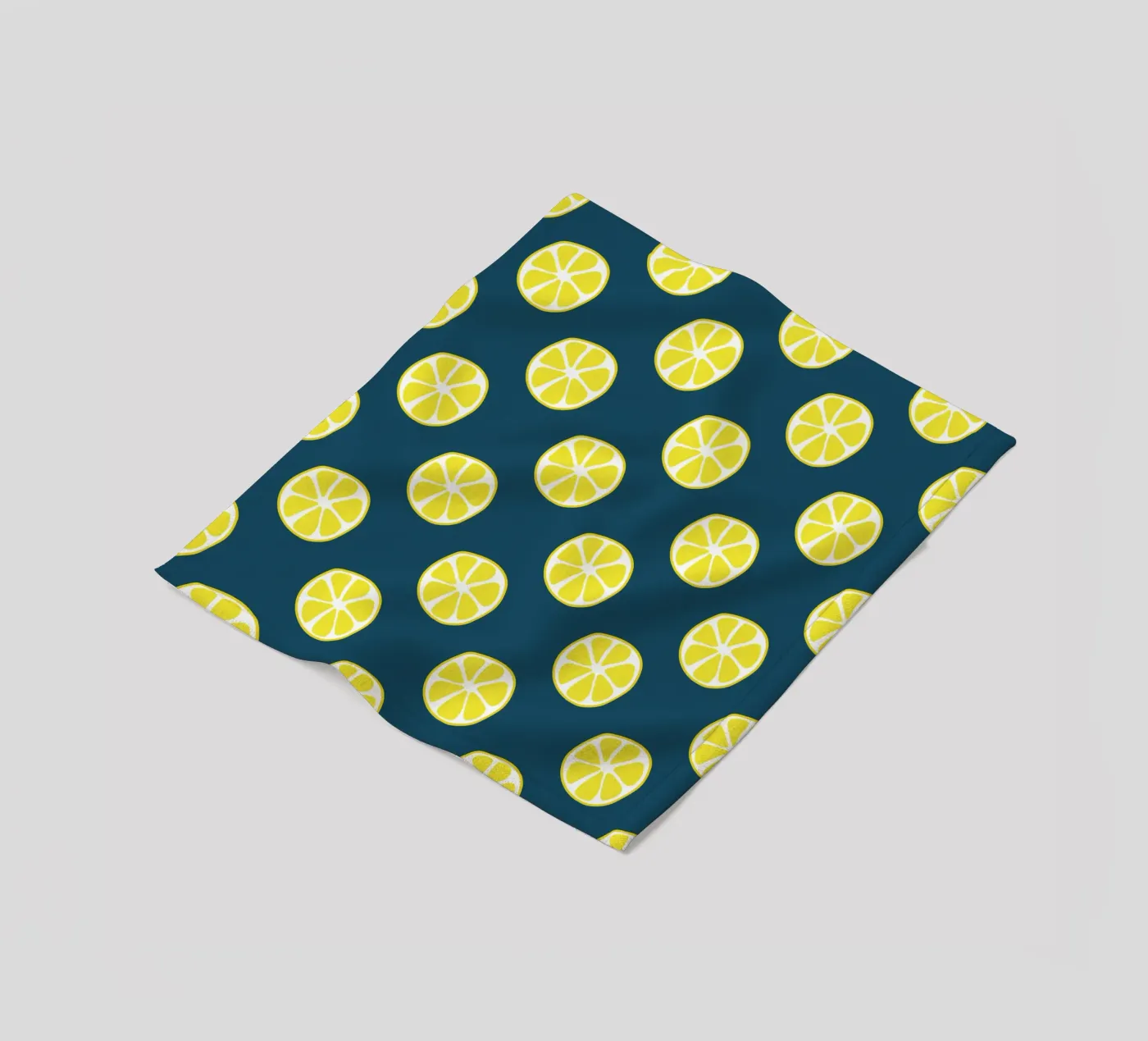 Citroen patroon fleecedeken van Little Dean