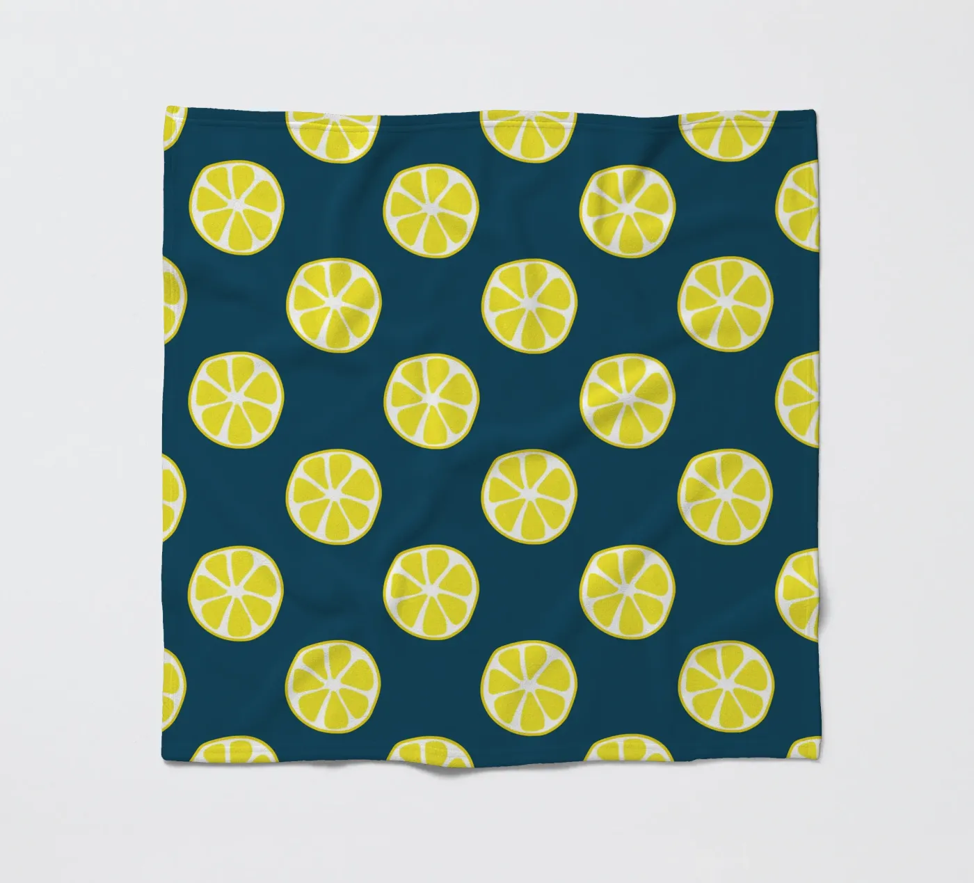 Citroen patroon fleecedeken van Little Dean